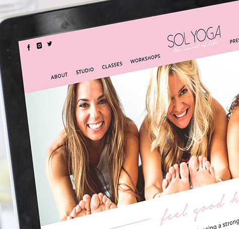Sol Yoga – Web Design & Development